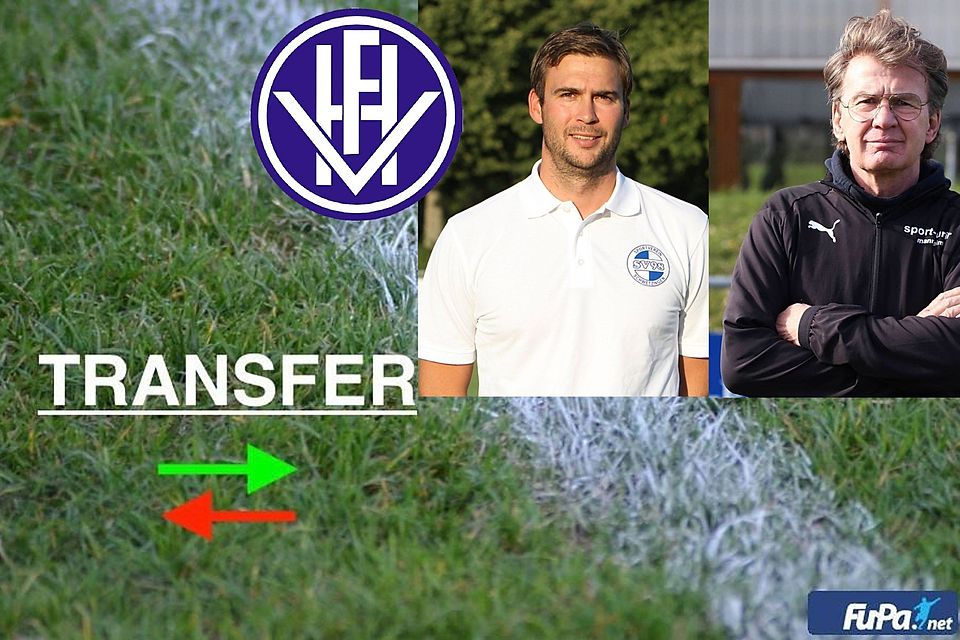Steffen Kohl (l.) übernimmt Heddesheim. Sein Co-Trainer wird Klaus Heitz.