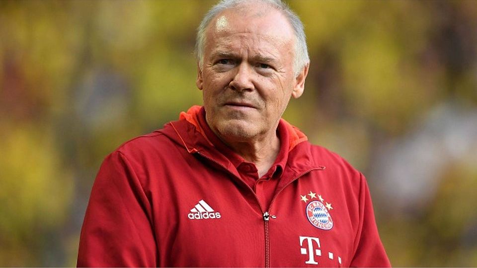 Hermann Gerland (62) wird ab sofort Nachfolger von Paul Clement als erster Co-Trainer des FC Bayern München. Foto: Getty Images