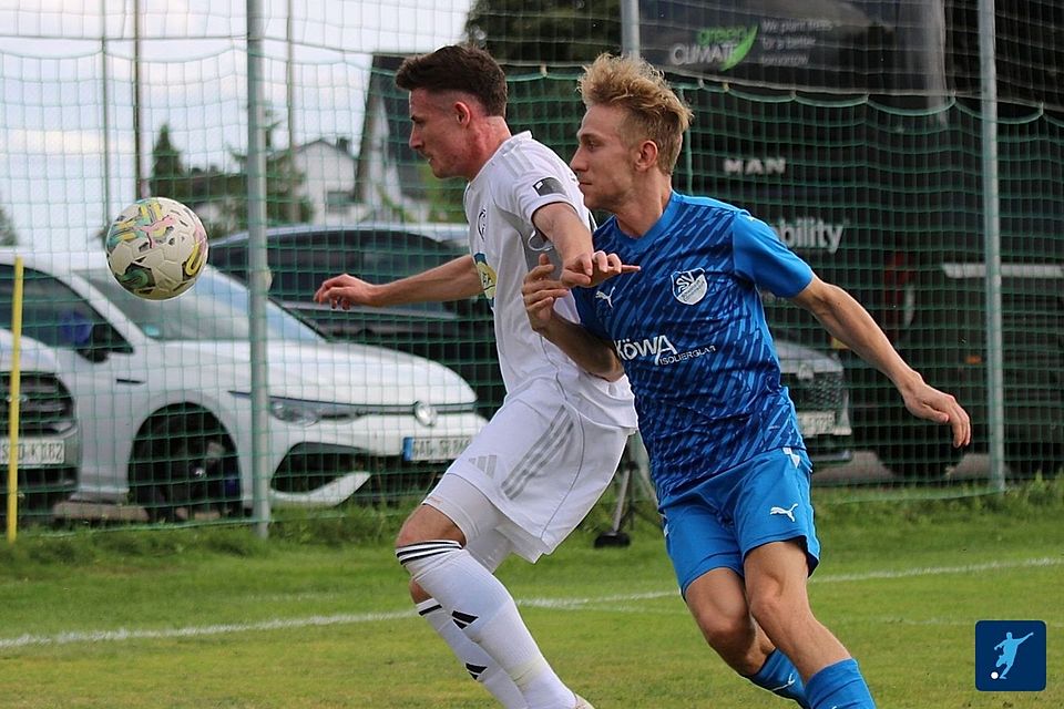 Einziges Sorgenkind ist aktuell Tobias Steer (li.). dem eine Handverletzung zu schaffen macht 