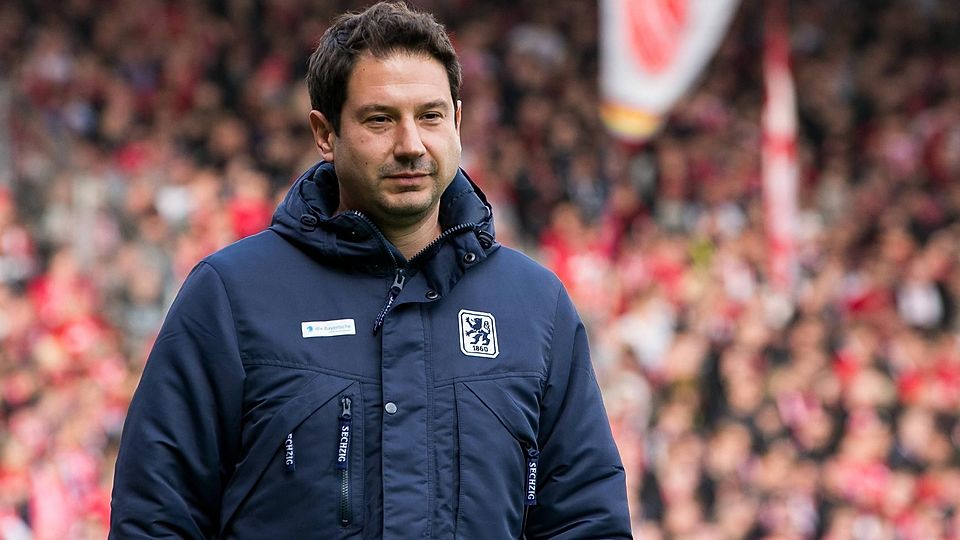 Bleibt er? 1860-Trainer Argirios Giannikis.