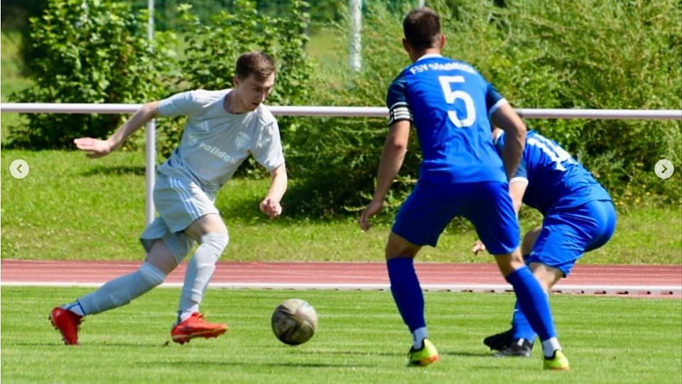 Oleksandr Shutov und sein FC Borntal zeigten bereits zum Saisonauftakt in Sömmerda, dass mit dem Aufsteiger zu rechnen sein wird.