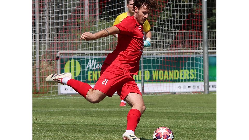 Hallbergmoos‘ Innenverteidiger Christian Wimmer