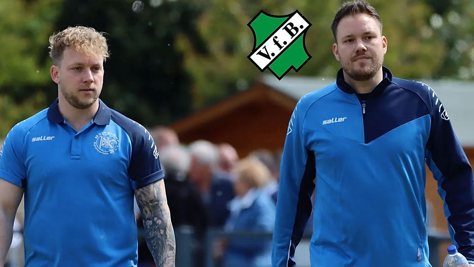 Dimitri Steiniger (re.) wird der neue Chefcoach des VfB Speldorf.