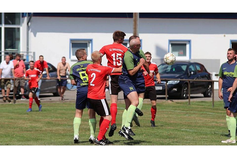 Die SG Veitsteinbach, zum Auftakt der Bezwinger der SG Grebenhain/Bermuthshain, gibt am Sonntag seine Visitenkarte beim SV Nieder-Moos ab. 	Foto: Kim Löffler