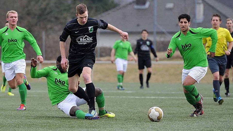 Kann der TSV Buchen (grüne Trikots) weiter für Furore in der Verbandsliga sorgen? Am Sonntag geht es gegen den direkten Abstiegskonkurrenten Ziegelhausen/Peterstal.  Foto: Lörz