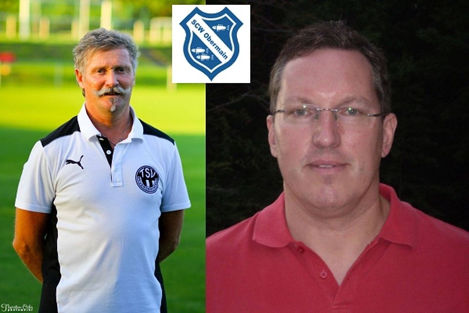 Joachim Riedel (links) und Klaus Schreppel bleiben auch in der kommenden Spielzeit das Trainderduo des SC Weismain Obermain  Foros: Ochs, Schmitt