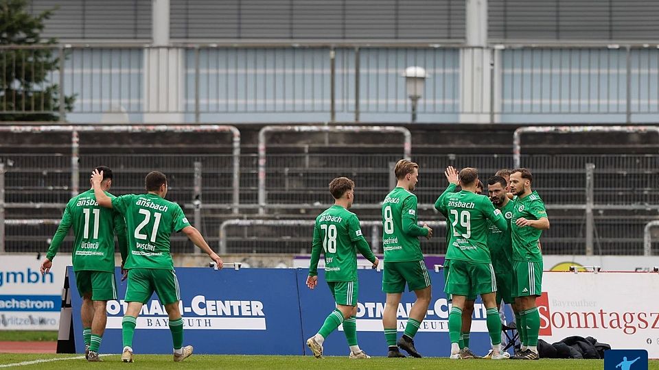 Ein starker Auftritt sicherte Ansbach drei Punkte gegen den Spitzenreiter aus Nürnberg