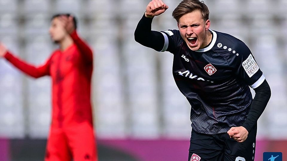 War mit 10 Treffern bester Kickers-Torjäger in der abgelaufenen Saison: Fabian Wessig wird die Würzburger verlassen.