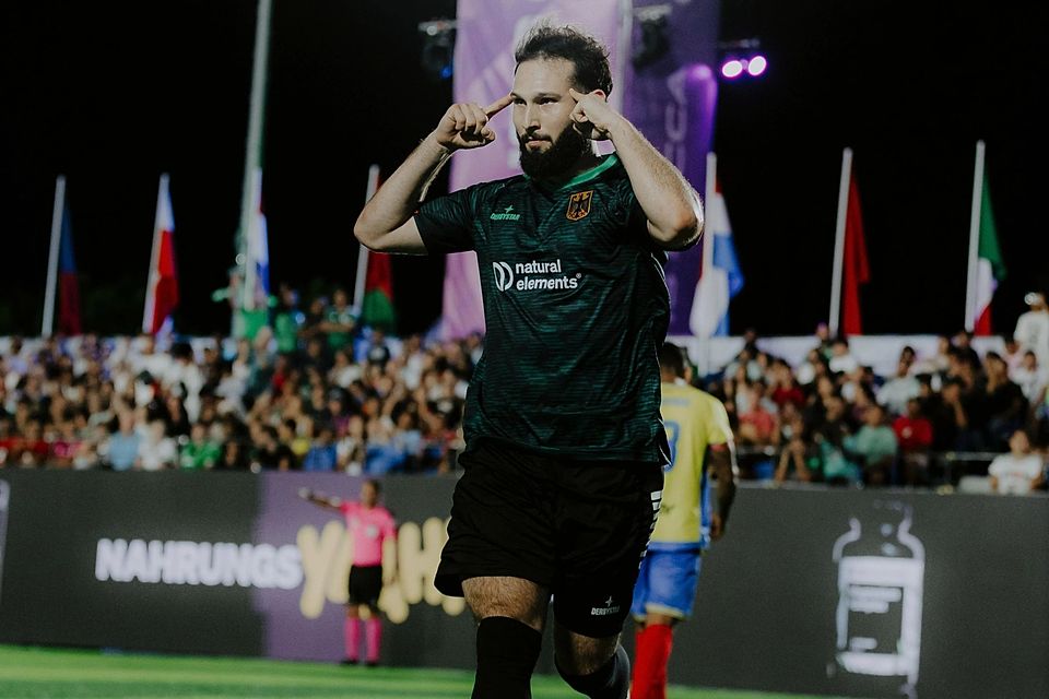 Ibrahim Yilmaz traf zum zwischenzeitlichen 3:0 gegen Kolumbien.