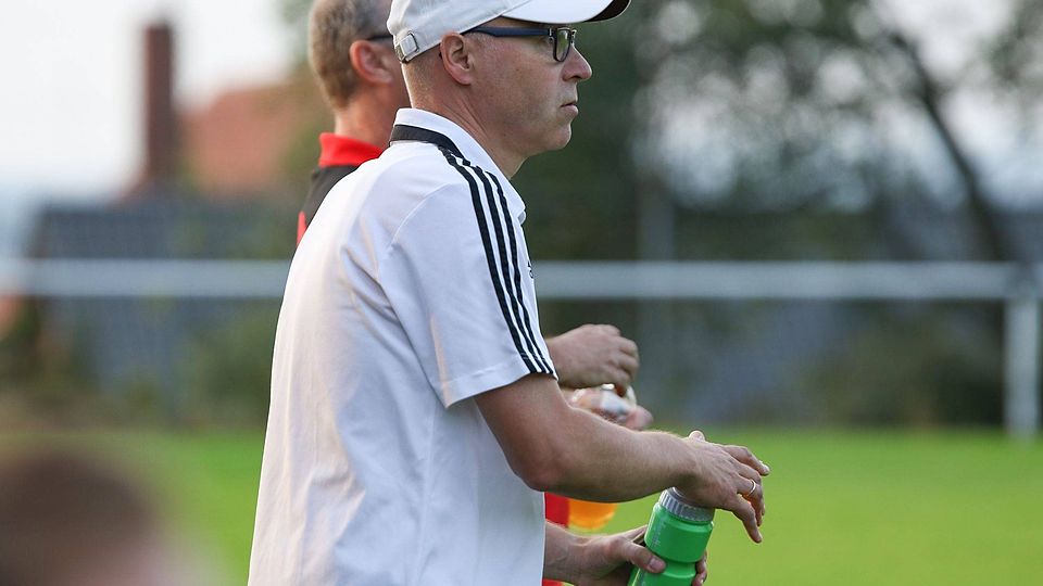Hofft auf den sechsten Saisonsieg: Trainer Christian Ohmann. F: Bernd Seyme