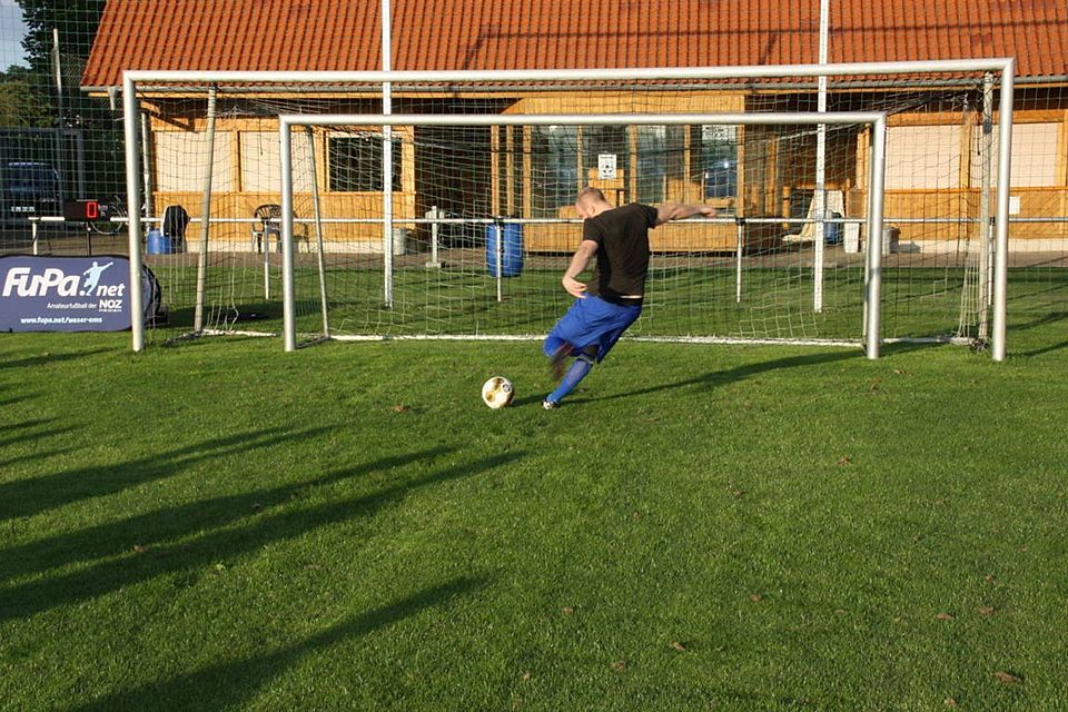 Hatte beim TV 01 Bohmte den härtesten Schuss: Eduard Reimer F: Thomas Mönter