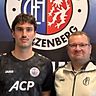 Teammanager Stefan Antezberger (re.) mit Nikolas Löblein