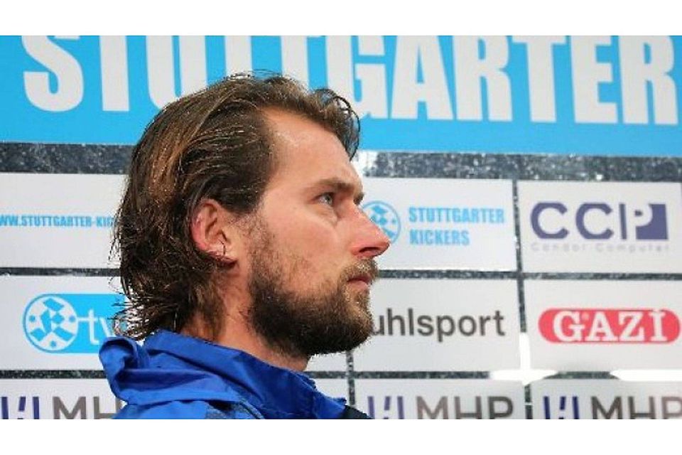 Die Tage von Tomasz Kaczmarek bei den Stuttgarter Kickers sind gezählt: Der Trainer musste seinen Spind im ADM-Sportpark räumen. Foto: Pressefoto Baumann