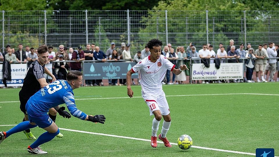 Mohamed Karma war gegen die Holzheimer SG stark. 