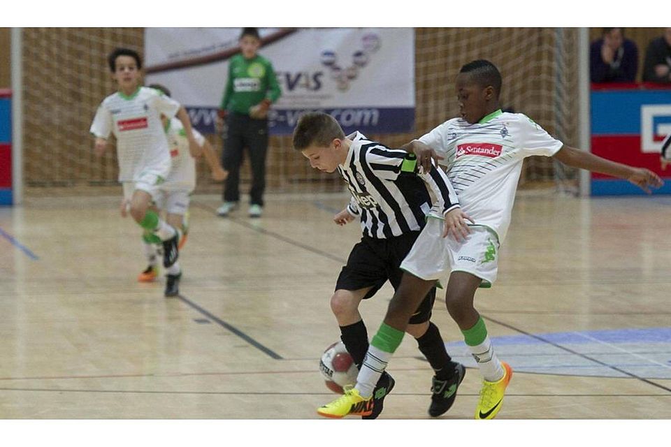 Wiedersehen in Oberelchingen: Juventus Turin (Mitte) und Borussia Mönchengladbach treffen in der Vorrunde beim U-11-Eurocup erneut aufeinander.