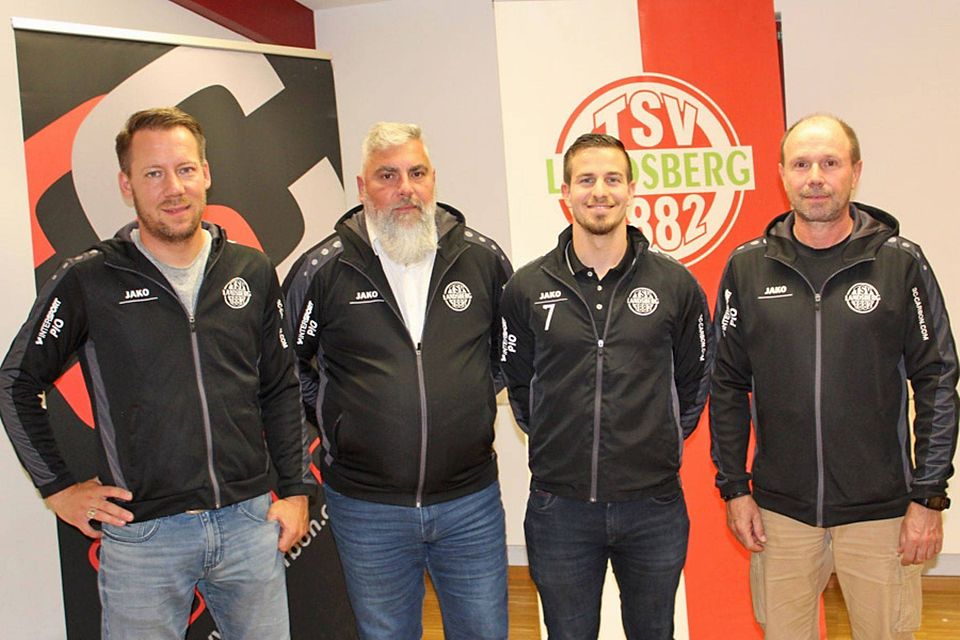 Die neue Abteilungsleitung beim TSV Landsberg (von links): Markus Dech, Reiner Drüssler, Sebastian Gilg und Robert Michel.