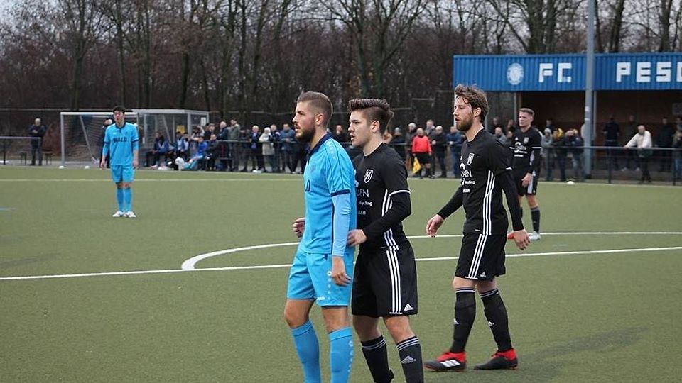 Foto aus 2019: 2021 hat der SV Schlebusch gegen den FC Pesch im Testspiel 1:6 verloren. 