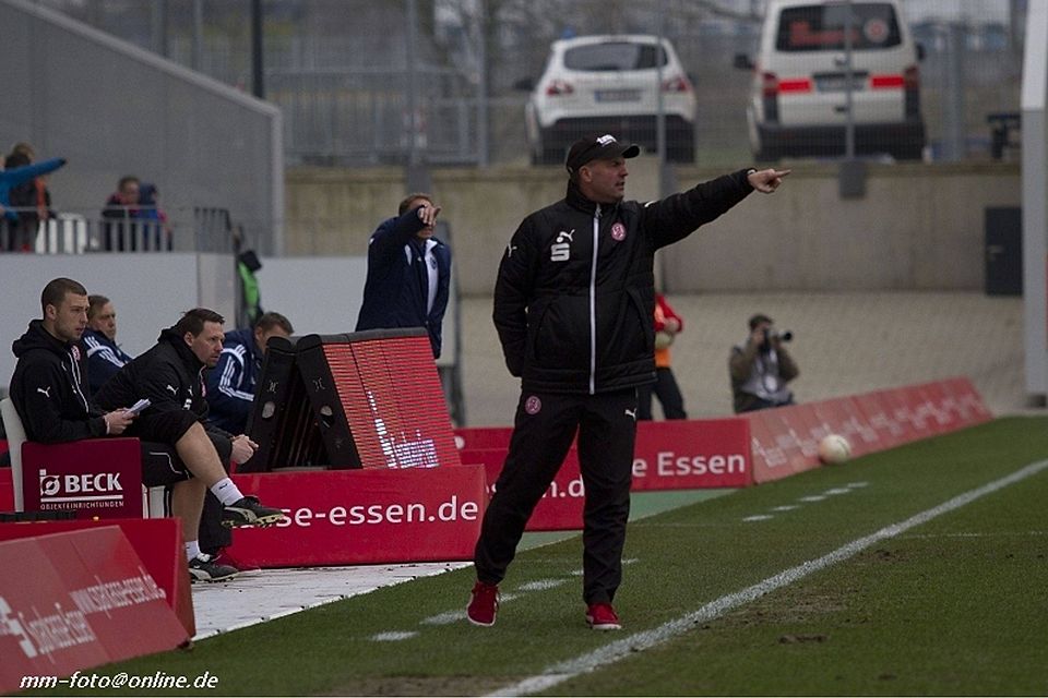 Uwe Harttgen verländerte nach RWE-Angaben den Vertrag mit Trainer Marc Fascher ohne Absprache. F: Michael  Mietz