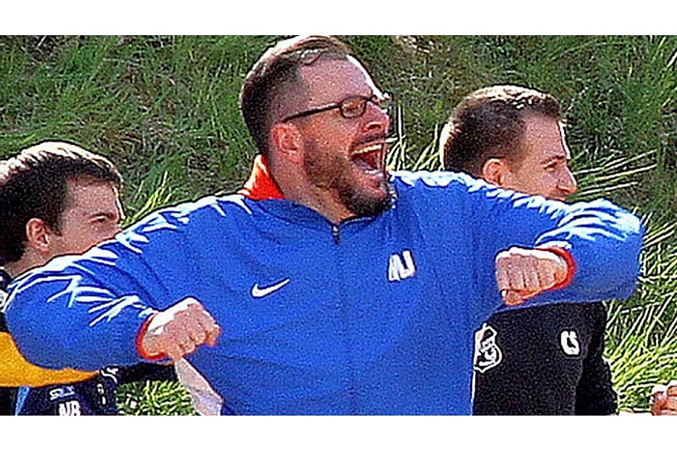 Jubel, Marke Nordpfalz: Trainer Mario Jost hatte in den vergangenen Monaten immer wieder Grund zur Freude.  Archivfoto: Mario Luge
