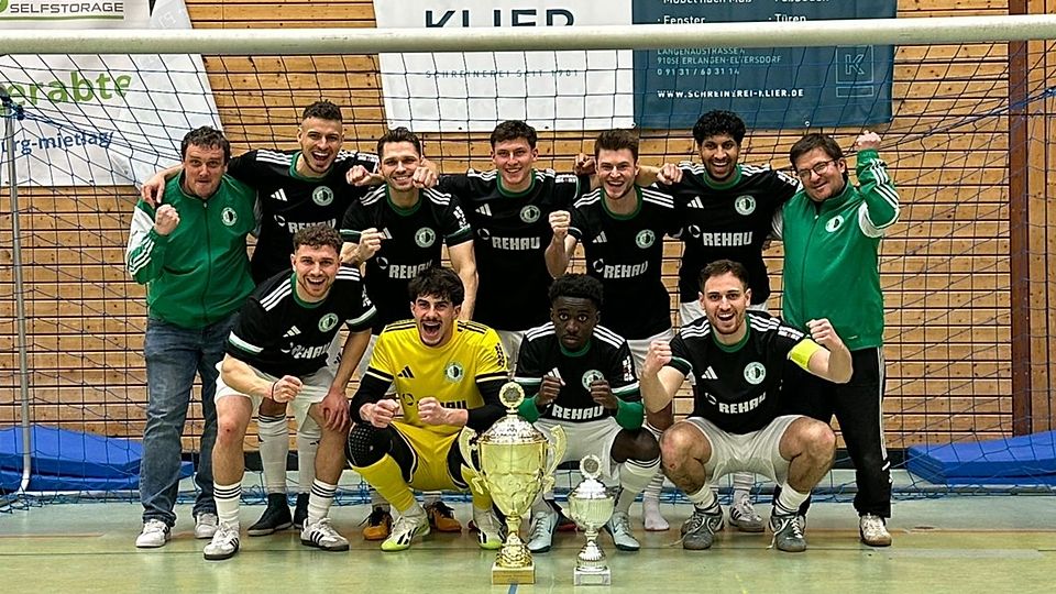 Guter Start ins Jahr: Nach acht Jahren sind die Quecken endlich wieder inoffizieller Erlanger Stadtmeister.