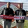 Noel Braun (links) und Daniel Rudi schließen sich zur kommenden Saison dem Türkischen SV Wiesbaden an.