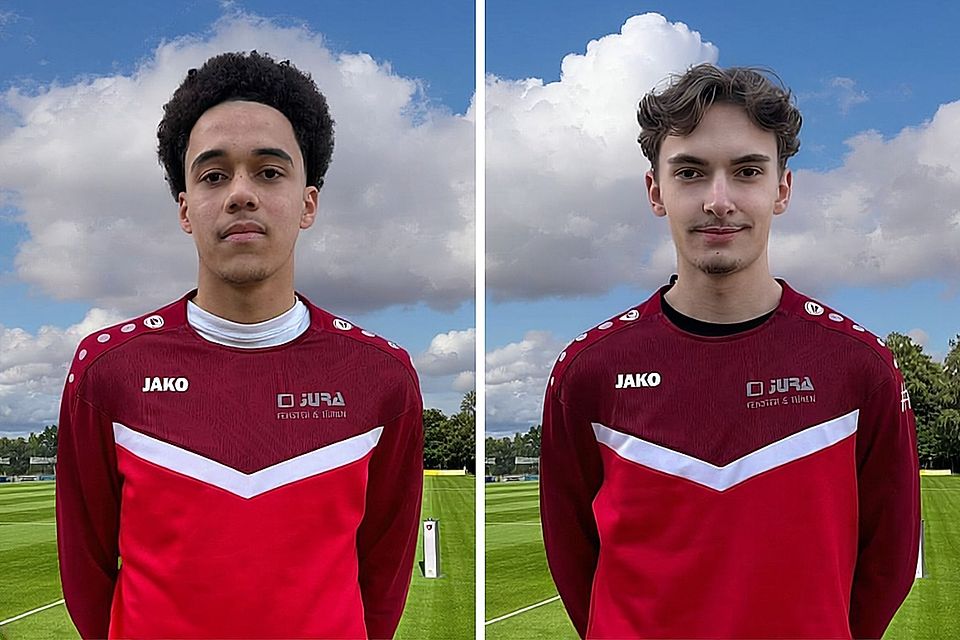 Joel Albers (links) und Ben Beer wechseln im Sommer von Grafenwöhr nach Trabitz.