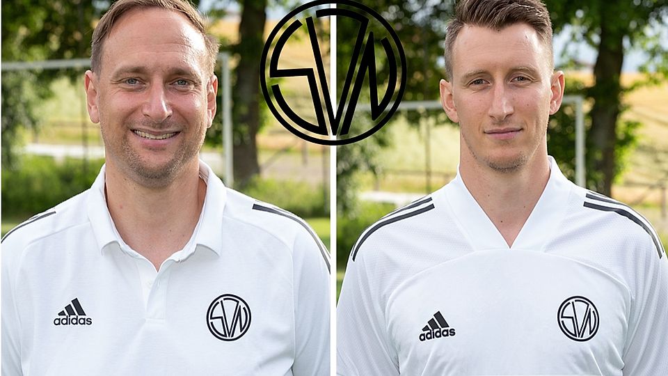 Alexander Auhagen (li.) und Daniel Treimer machen weiter beim SV Neufraunhofen.