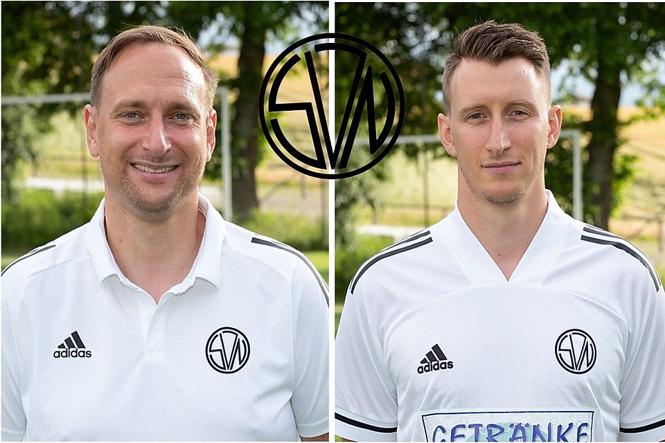 Alexander Auhagen (li.) und Daniel Treimer machen weiter beim SV Neufraunhofen.