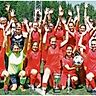 Großer Jubel bei den  Regionenliga-Fußballerinnen des TSV Plattenhardt. Foto: Baumann