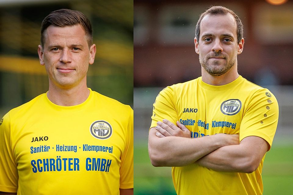 Thorben Stüven und Stefan Wehbers bilden das neue Trainerteam