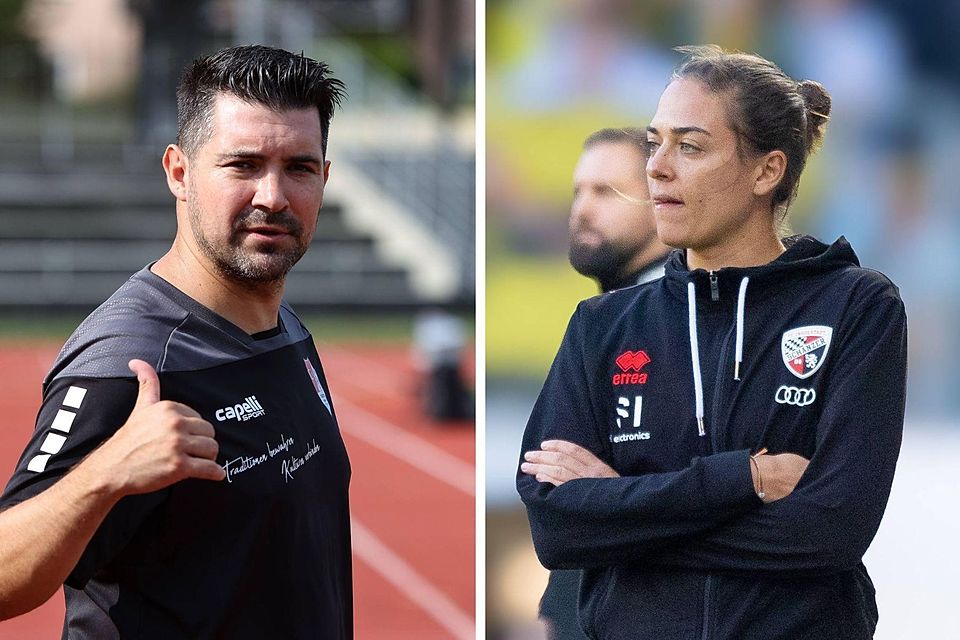 Alper Kayabunars Türkgücü München trifft im Grünwalder Stadion auf den FC Ingolstadt und Sabrina Wittmann.