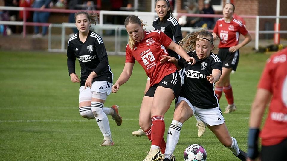 Lily Jurkat-Einfeldt hier im Duell gegen RS Kiel.