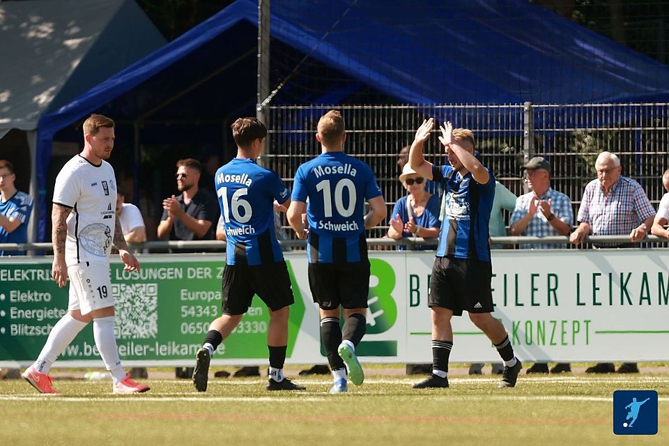 Können die Schweicher auch am Samstag über einen Sieg jubeln, wäre das auf dem Weg zurück in die Rheinlandliga wohl schon die halbe Miete. Können die Schweicher auch am Samstag über einen Sieg jubeln, wäre das auf dem Weg zurück in die Rheinlandliga wohl schon die halbe Miete.