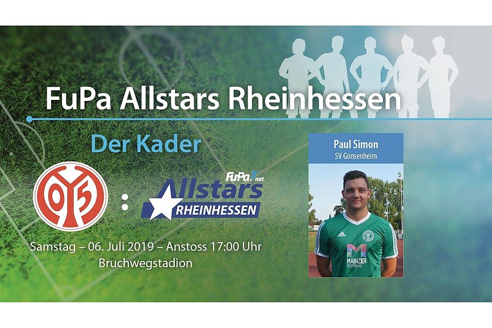 Nach dem direkten Wiederaufstieg mit dem SV Gonsenheim in die Oberliga steht das nächste Highlight für den Torhüter vor der Tür. Paul Simon darf sich gegen die Bundesliga-Stürmer beweisen. Nach dem direkten Wiederaufstieg mit dem SV Gonsenheim in die Oberliga steht das nächste Highlight für den Torhüter vor der Tür. Paul Simon darf sich gegen die Bundesliga-Stürmer beweisen.