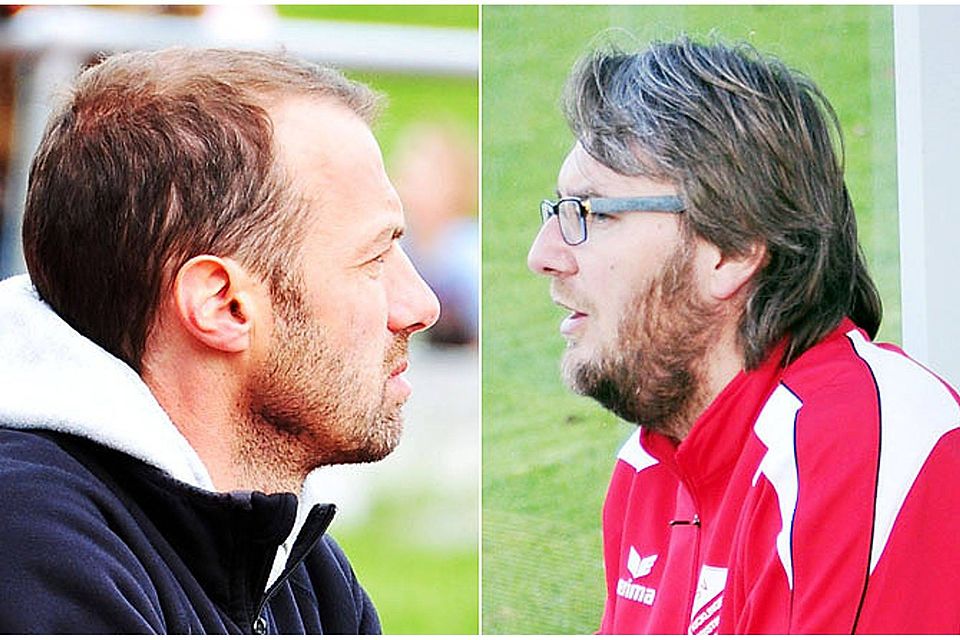 Robert Wagner (links) übernimmt beim SV Kicklingen den Trainerposten von Peter Aust.   F.: Karl Aumiller