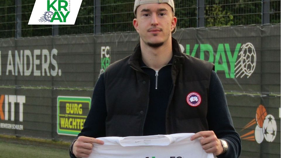 Arman Corbo hat beim FC Kray unterschrieben.