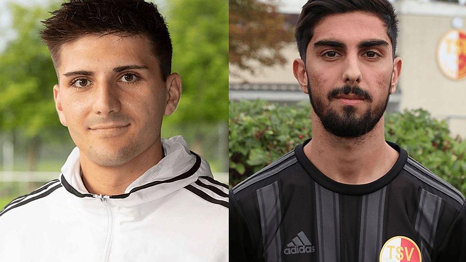 Niklas Weinmann (li.) und Can Durmus laufen künftig wieder für den TSV Vilsbiburg auf 
