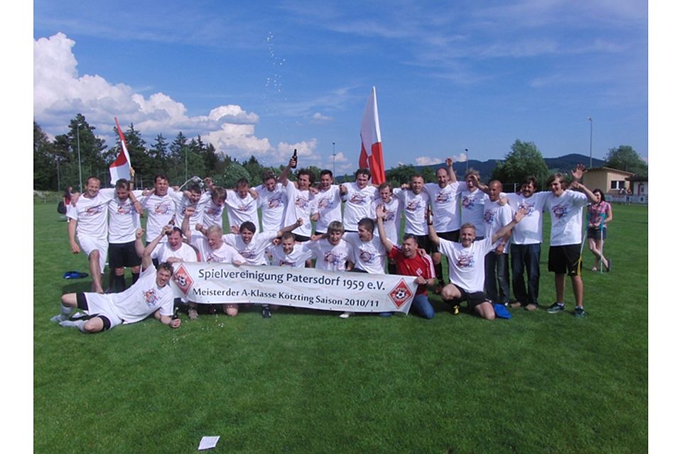Meister 2010/2011 der A-Klasse Kötzting: die SpVgg Patersdorf
