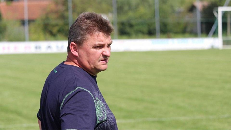 Claus Blech übernimmt ab Sommer den SV Schaufling. F: Rockinger Reinhold