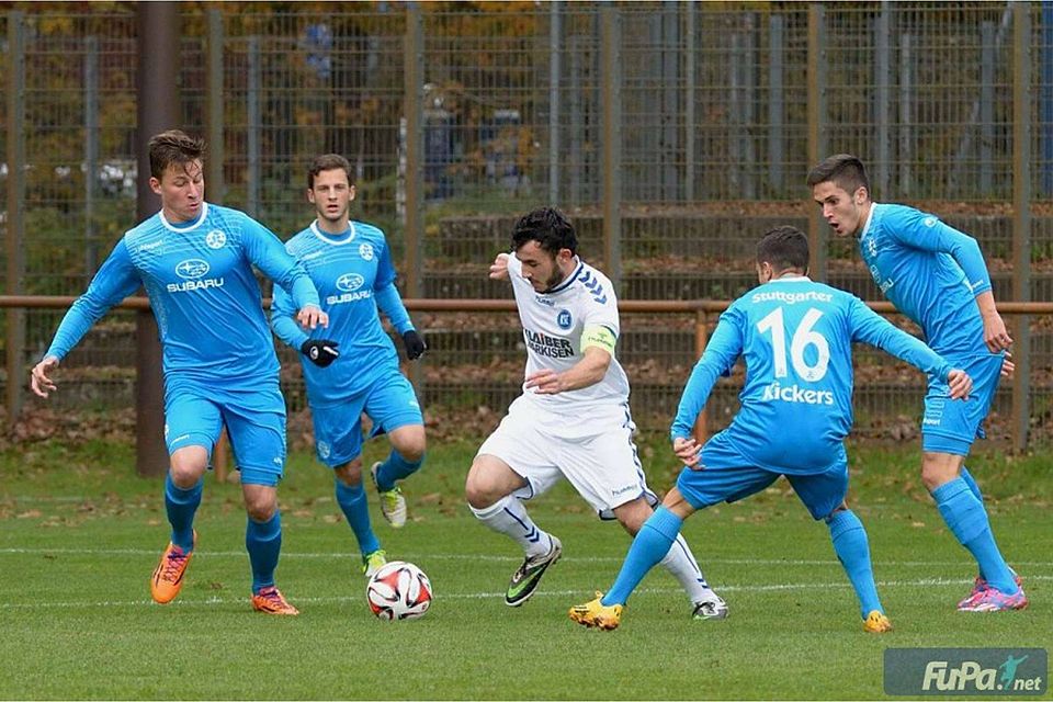 Gegen Karlsruhe hat die U23 der Stuttgarter Kickers zu wenig Chance genutzt - das soll sich gegen Hollenbach ändern. Foto: Michael Ripberger