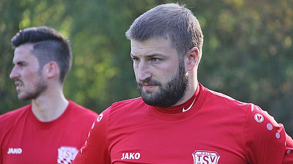 Der neue Mann am Ruder des TSV Rain II: Niko Schröttle wird vom Spieler zum Spielertrainer in der Kreisliga-Mannschaft.