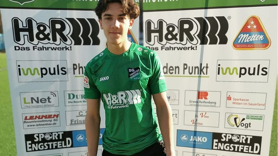 Daniel Tews wechselt von der U19 des Hombrucher SV zur SG Finnentrop/Bamenohl.