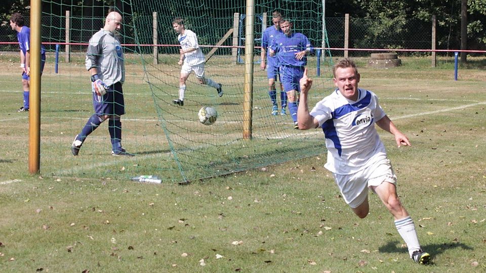 Altdöberns Erik Läser konnte am Wochenende wieder jubeln. F: Sven Bock