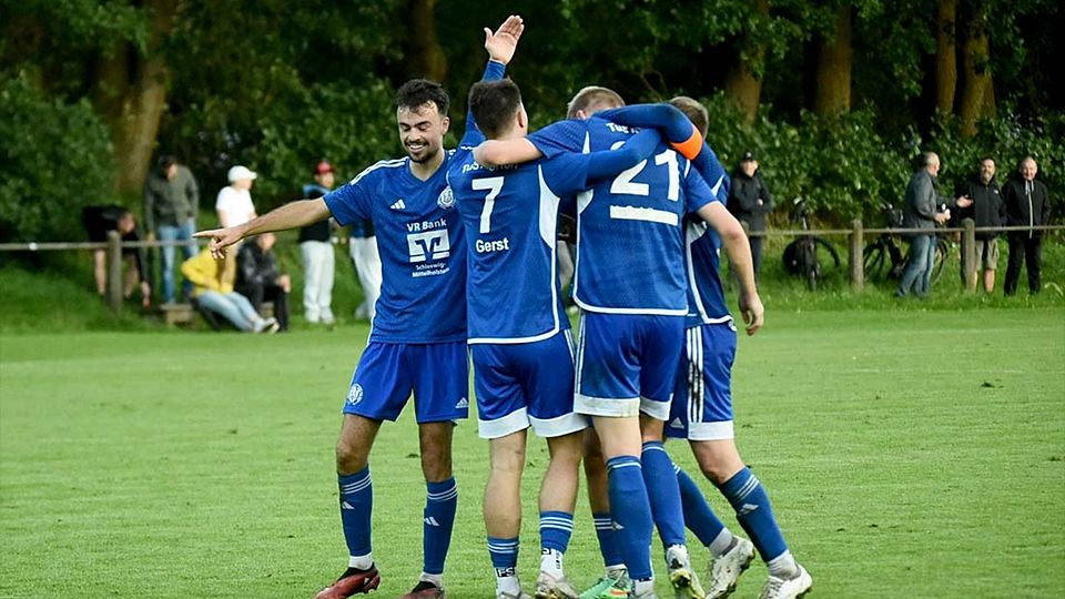 Gegen Hademarschen durften 9 Treffer bejubelt werden.