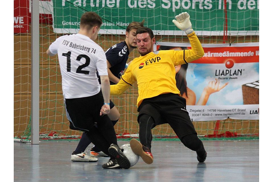 Babelsberg 03 und der FSV Babelsberg standen sich 2015 im Finale gegenüber.  F: Schwandt