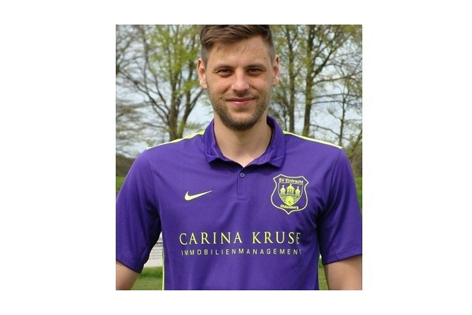 Erzielte per Elfmeter den entscheidenden Treffer für den SV Eintracht zum Derbysieg beim VfB Oldenburg II: Hendrik Wiemken Erzielte per Elfmeter den entscheidenden Treffer für den SV Eintracht zum Derbysieg beim VfB Oldenburg II: Hendrik Wiemken