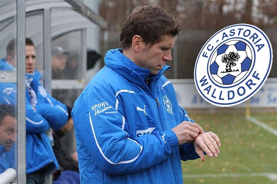 Trainer Gudio Streichsbier will in der Rückrunde die Weichen für eine positive Zukunft beim FCA Walldorf stellen.  Foto: Pfeifer