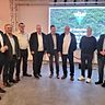 von links: Tim Pelzer, Hubert Hinrichs, Werner Gatz, Peter Frymuth, Jürgen Hendricks, Reiner Hohn, Raul Oreja, Andreas Kotira. 