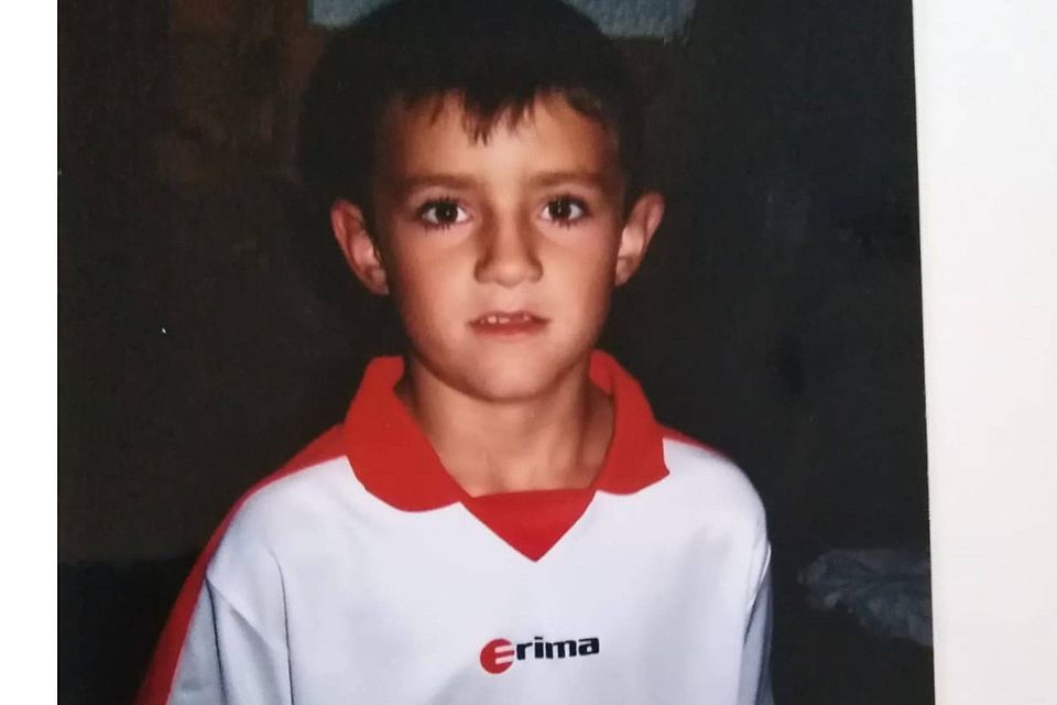 Die ersten Fußball-Erinnerungen: In jungen Jahren lief Maxi Bauer für seinen Heimatverein FC Windorf auf.