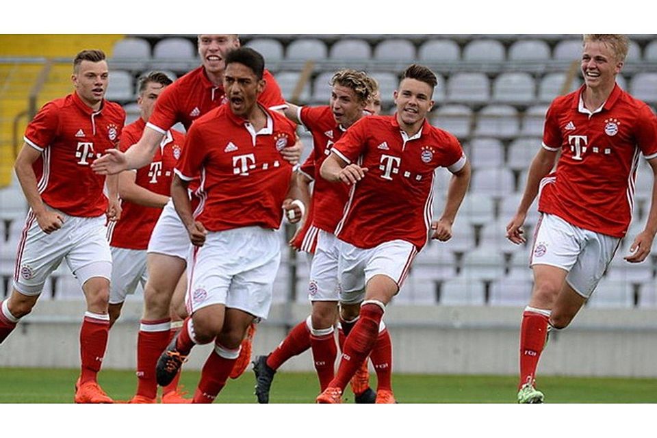 Die U19 des FC Bayern möchte auch gegen den Löwen-Nachwuchs jubeln. F: Sven Leifer